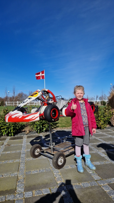 Min f&oslash;rste rigtige Gokart